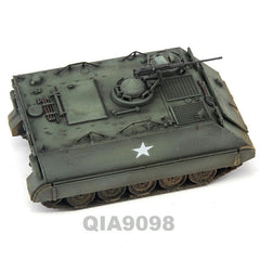 1:72 Scale US Army M113A1 Armored Transport Vehicle Green Plastic Model 07FC0E-D4 - KOEEK