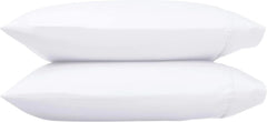 400 Thread Count Cotton Pillow Case, Standard, 30" L x 20" W, White - Set of 2 07FC0E-D4 - KOEEK