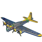 1:47 Scale B-17G Flying Fortress Paper Model Kit, 26” Wingspan, Large DIY Build 07FC0E-D4 - KOEEK