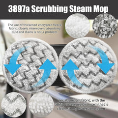 3897a Rotating mop pad, model number: 1641112, 8-piece set 07FC0E-D4 - KOEEK
