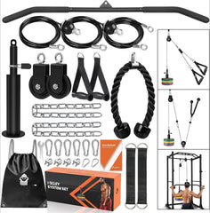 Home Gym Pulley System, Triceps Exercise Pulley System 07FC0E-D4 - KOEEK