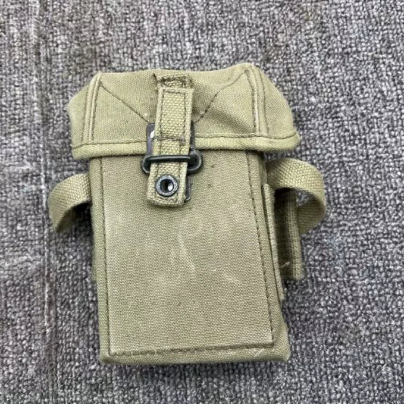 SCARCE SURPLUS VIETNAM WAR YEAR US ARMY CANVAS AMMO POUCH 07FC0E-D4 - KOEEK