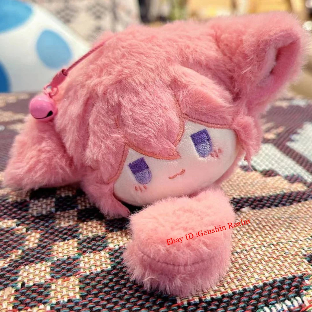 Anime Yae Miko Plush Keychain Backpack Pendant Gift 07FC0E-D4 - KOEEK