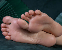 1PAI LIfelike Silicone Female Mannequin Foot Model Shoes Display Model Prop EU40 07FC0E-D4 - KOEEK