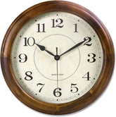 14 Inch Silent Wall Clock Large Decorative Battery Operated Vintage Wall Clock 07FC0E-D4 - KOEEK