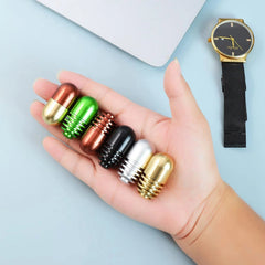 Fidget Slider EDC Metal Haptic Capsule ADHD Anti-Anxiety Fidget Toys 07FC0E-D4 - KOEEK