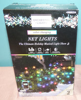 Gemmy #5969254 Orchestra of Lights Color-Changing LED Net Lights Set of 72 GEMMY - KOEEK