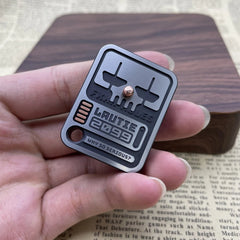 Poker Card LAUTIE 3.0 AAA AKQ Fidget Slider Zirconium EDC Stress Relief Toy Gift 07FC0E-D4 - KOEEK