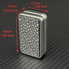 Zinc Alloy Mechanical Push Fidget Slider Fashion EDC Fidget Toys Stress Relief 07FC0E-D4 - KOEEK