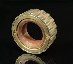 EDC Ratchet Wheel Fidget Ring Fidget Slider Adult Metal Fidget Toy Stress Relief 07FC0E-D4 - KOEEK
