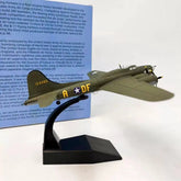 1:144 US B-17 Flying Fortress Memphis Belle Diecast Model Aircraft WWII US Bombe 07FC0E-D4 - KOEEK
