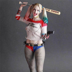 Suicide Squad Harley Quinn 1/6 Scale Figure Real Clothes PVC Statue Model 07FC0E-D4 - KOEEK
