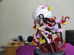 31cm Kamado Nezuko Statue PVC Figure Anime Demon Slayer Collectible Model Gift 07FC0E-D4 - KOEEK