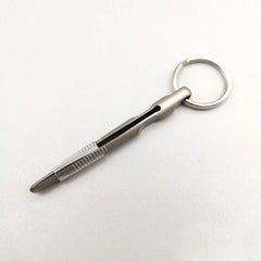 Mini CNC Titanium Keychain Tweezers Pocket Outdoor Lightweight Clamping EDC Tool EDC - KOEEK