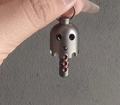 HotEDC Titanium Alloy Beads Pendant Necklace Bracelet KeychainOutdoorDecorations 07FC0E-D4 - KOEEK