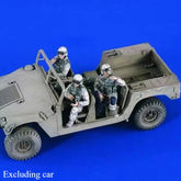 1/35 Resin Model Kit Modern American Soldier 3 Figures Unassambled Unpainted 07FC0E-D4 - KOEEK