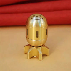 Brass Finger Spinner Hand Fidget Toy Pocket Desk Roler Spinning Top Haptic Toys 07FC0E-D4 - KOEEK