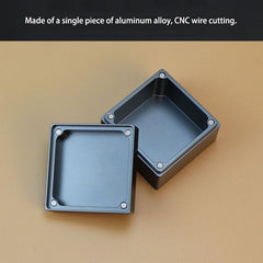 EDC Aluminum Alloy Square Magnet Adsorption Jewelry Storage Box Pills Tool Box 07FC0E-D4 - KOEEK