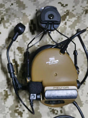 Comtac-III XPI VI Helmet Version Tactical Headset Pickup Noise Replica Reduction 07FC0E-D4 - KOEEK