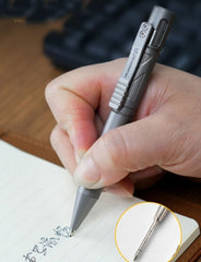 EDC Titanium Practical Ballpoint Pen Working Signature Business Pen G2 Refills 07FC0E-D4 - KOEEK