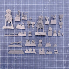 1/35 Resin Model Kit Russian Machine Gun Group 2 Figures Unassembled Unpainted 07FC0E-D4 - KOEEK