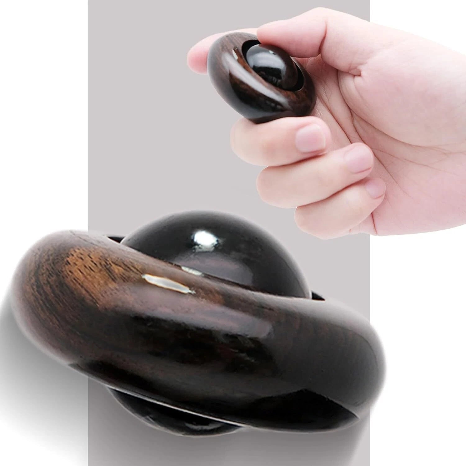 Fidget Toys for Adults, Wooden Stress Relief Toy, EDC ADHD Tools for Adults Gift 07FC0E-D4 - KOEEK