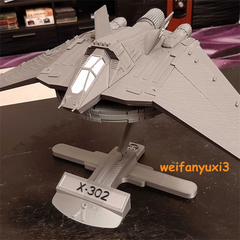 Movie X-302 Space Plane Spacecraft 3D Printed Assemble Model Gift Width 35cm 07FC0E-D4 - KOEEK