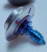 EDC Finger Spinning Top Titanium Stainless Steel Ceramic Bead Precision Toy Tool 07FC0E-D4 - KOEEK