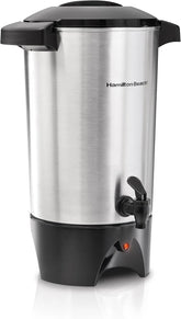 45 Cup Coffee Urn and Hot Beverage Dispenser, Silver 07FC0E-D4 - KOEEK