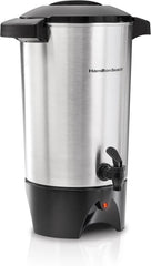 45 Cup Coffee Urn and Hot Beverage Dispenser, Silver 07FC0E-D4 - KOEEK