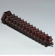 Ebony Wood Wenchang Pagoda 15cm Hand Carved Desk Home Office Decor Ornament 07FC0E-D4 - KOEEK
