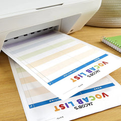 White Index Paper, Medium Weight, 300 Sheets, 199 g/m2, 94 Brightness 07FC0E-D4 - KOEEK