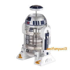 Star Wars R2-D2 Robot Manual Coffee Maker Home French Pressed coffee Machine 07FC0E-D4 - KOEEK
