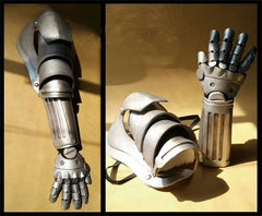 Customized Fullmetal Alchemist Edward Elric Mechanical Arm EVA Cosplay Right Men 07FC0E-D4 - KOEEK