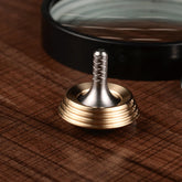 Stainless Steel Brass Spinning Top EDC Desktop Spinner Fidget Toy Stress Relief 07FC0E-D4 - KOEEK