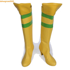 X-Men Ms. Rogue Anna Marie Shoes Boots Cosplay Customized Women/Men Comic Shoes 07FC0E-D4 - KOEEK