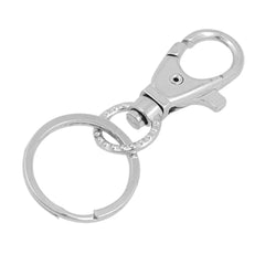 Waist Hanging Type Lobster Clasp Metal Key Ring Chain 07FC0E-D4 - KOEEK
