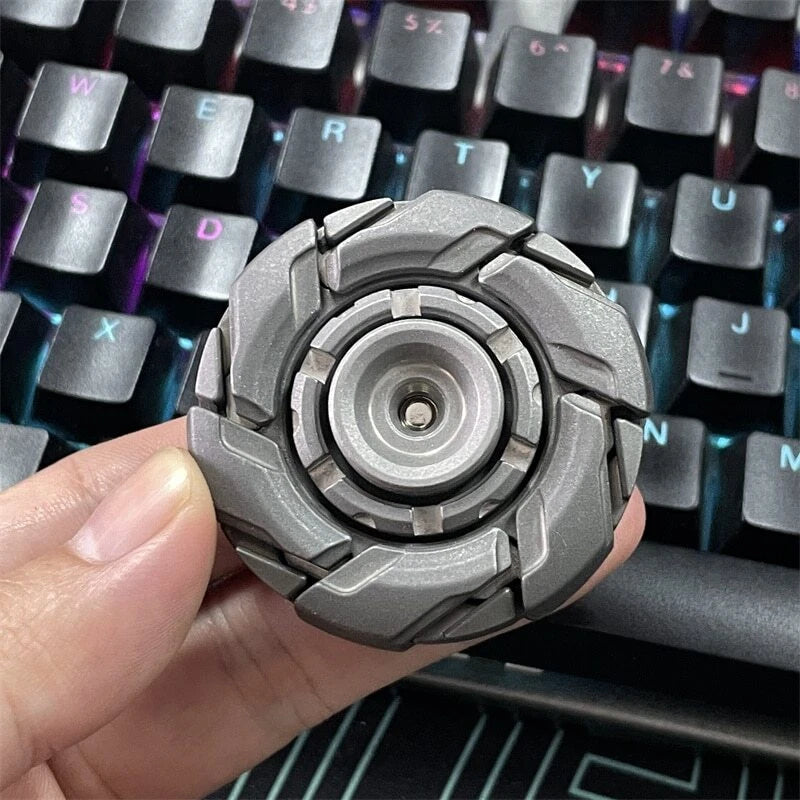 Deformable Mecha Fidget Spinner EDC Anxiety Decompression Toy Fidget Spinner Toy 07FC0E-D4 - KOEEK