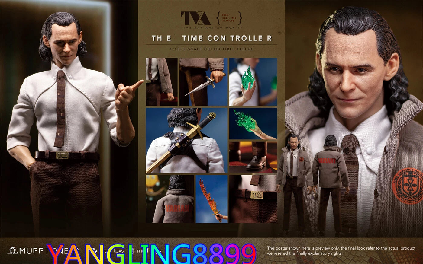 MUFF TOYS 1/12 Loki The Time Controller Action Figure MF-02 Collect Toy Stocked! MUFF_TOYS - KOEEK