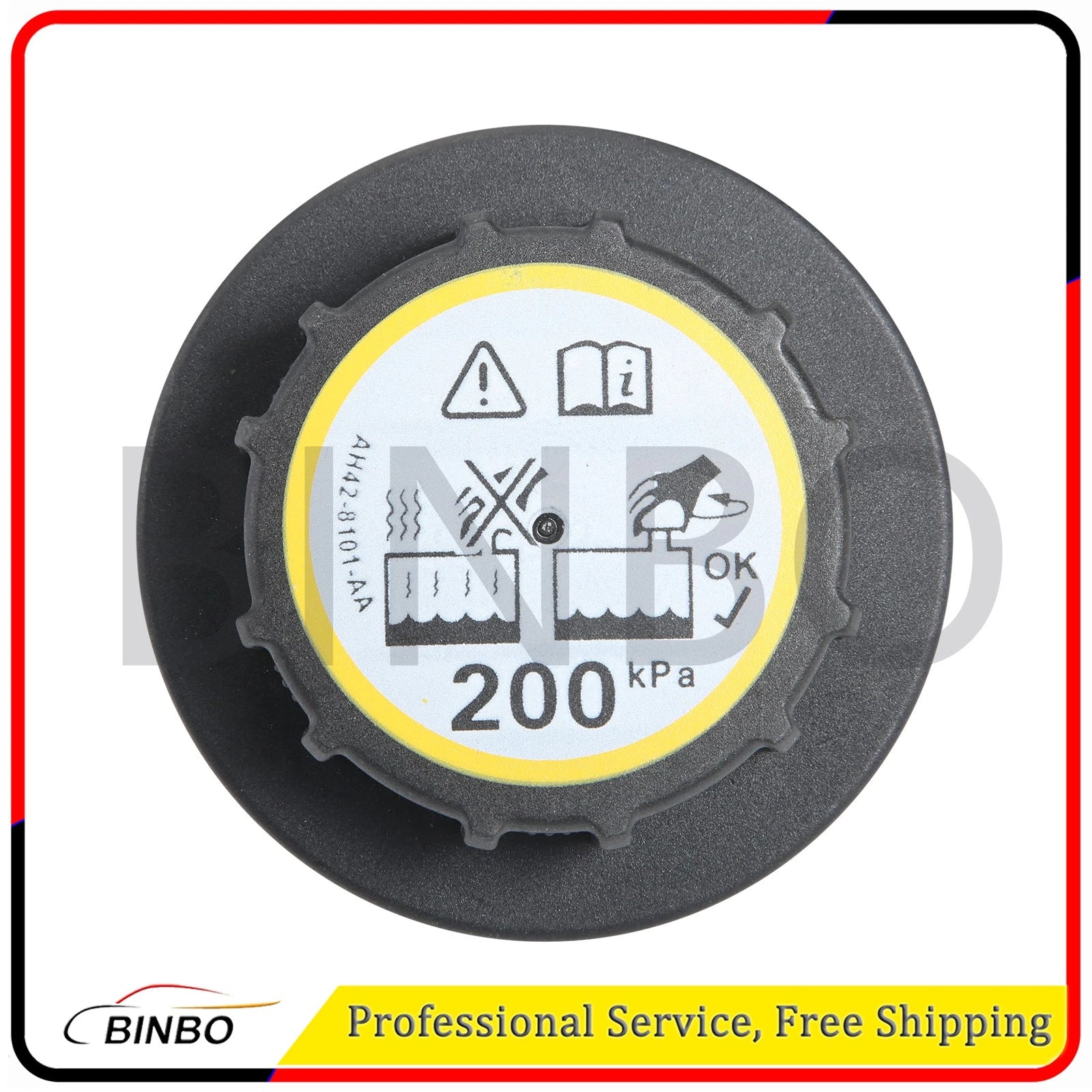 Radiator Pressure Coolant Reservoir Overflow Tank Cap for Land Rover LR4 07FC0E-D4 - KOEEK