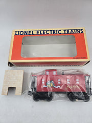 Lionel 6-16547 Christmas LIGHTED Square Window Caboose - - TESTED! O Gauge LIONEL - KOEEK