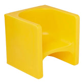 3 in 1 Cube Chair, Children's Furniture, Yellow 07FC0E-D4 - KOEEK