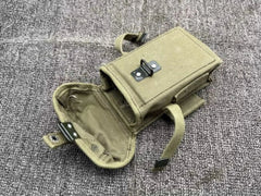 SCARCE SURPLUS VIETNAM WAR YEAR US ARMY CANVAS AMMO POUCH 07FC0E-D4 - KOEEK