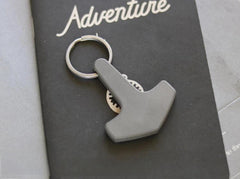 Titanium Keychain Necklace Pendant Knife Lanyard Bead EDC Charm Zipper Pull 07FC0E-D4 - KOEEK