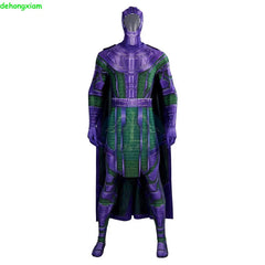 Ant-Man 3 Kang the Conqueror Men Costume Cosplay Bodysuit Cloak Outfit Halloween 07FC0E-D4 - KOEEK