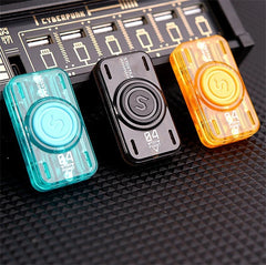 2 in 1 Multifunctional Fidget Toy Plastic Push Fidget Slider EDC Fidget Spinner 07FC0E-D4 - KOEEK