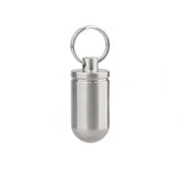 Mini Titanium Waterproof Box Sealed Storage Tank Outdoor Pill Container EDC 07FC0E-D4 - KOEEK