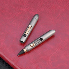 EDC Mini Titanium Alloy Mechanical Pencil Writing Portable Outdoor keychain Tool 07FC0E-D4 - KOEEK