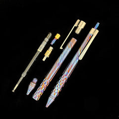 Titanium Pocket BallPoint Pen Signature Writing Pen Business Office EDC Pen 07FC0E-D4 - KOEEK