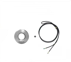 Titanium Alloy Ring Disc Ruler Measurement Drawing Ruler Portable EDC Ring Ruler 07FC0E-D4 - KOEEK